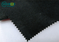 il tessuto 100% non tessuto della protezione del ricamo 50gsm ricicla il colore nero del cotone